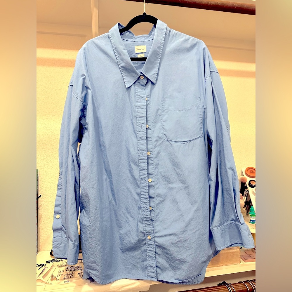 Aritzia Wilfred Free Relaxed Shirt
